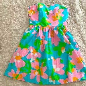 Strapless Lilly Pulitzer dress size 4